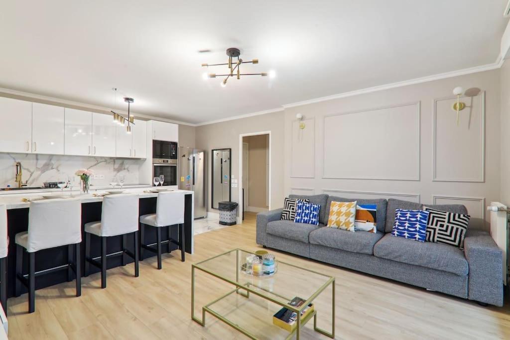 Appartement Design Pres Defense Bezons Bagian luar foto