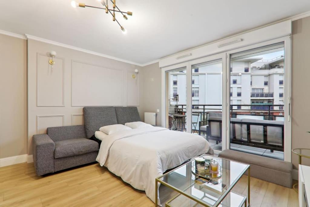 Appartement Design Pres Defense Bezons Bagian luar foto