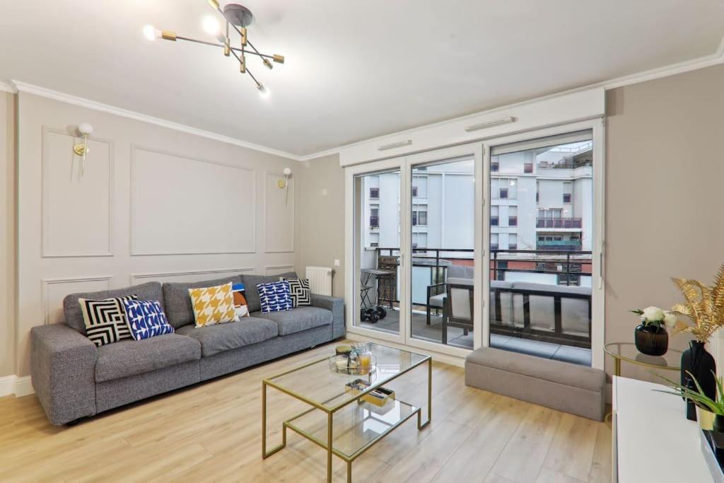 Appartement Design Pres Defense Bezons Bagian luar foto